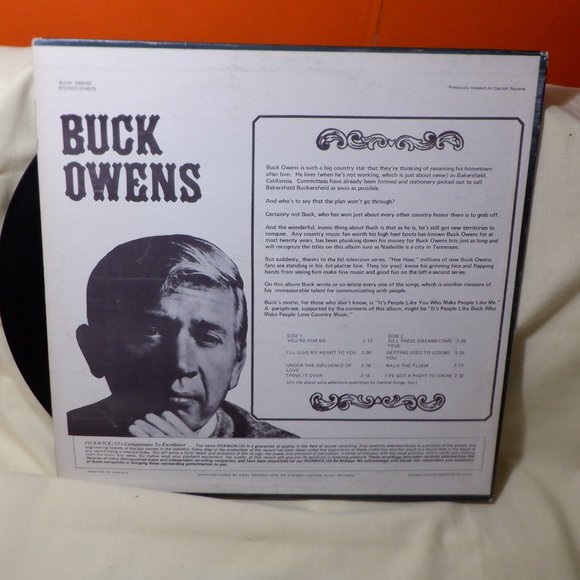 ~~~ BUCK OWENS & His Buckaroos ~~~ You're For Me - Picture 2 of 2